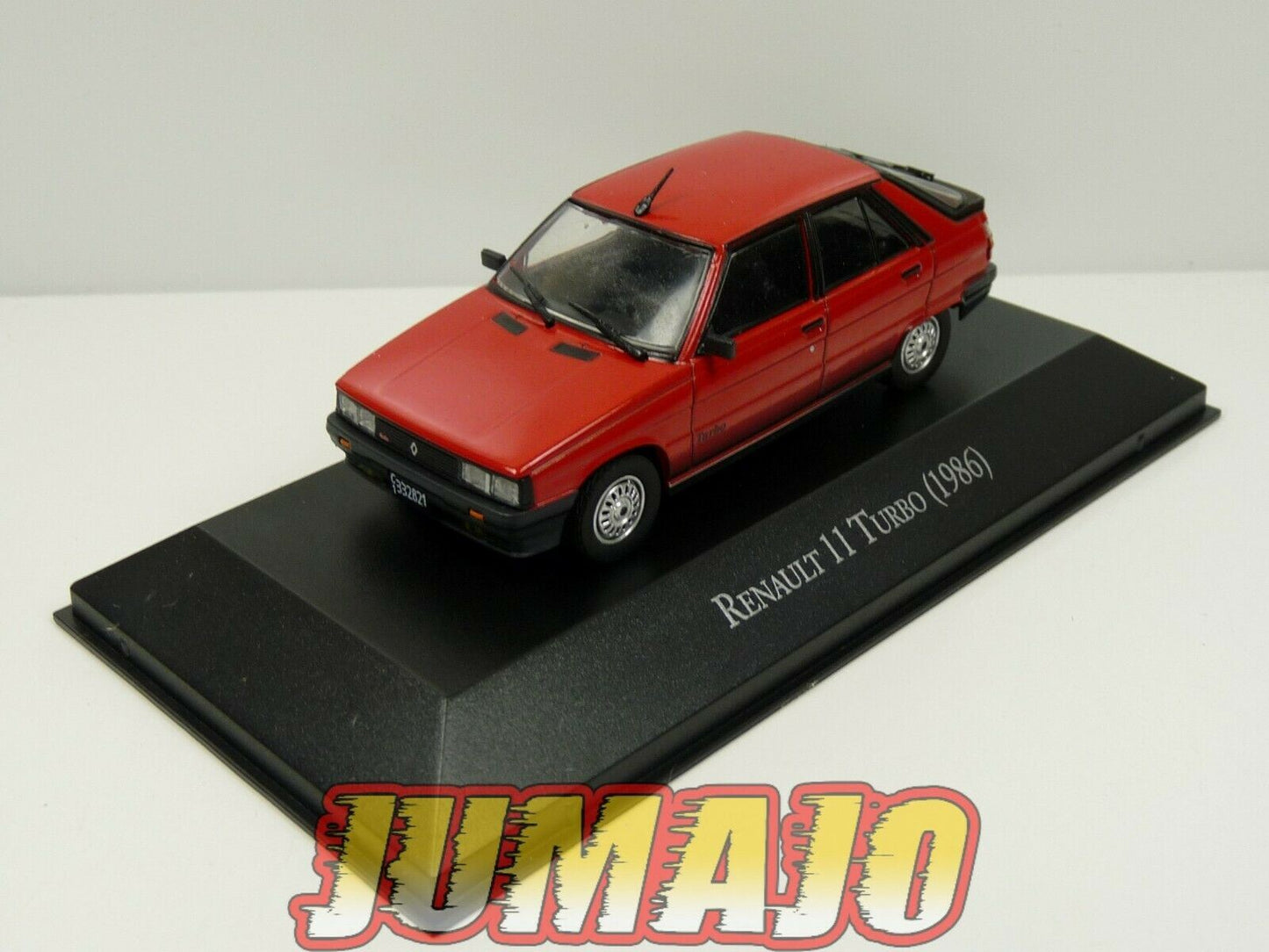 AQV11 Voiture 1/43 SALVAT Autos Inolvidables 80/90 : RENAULT 11 TURBO 1986