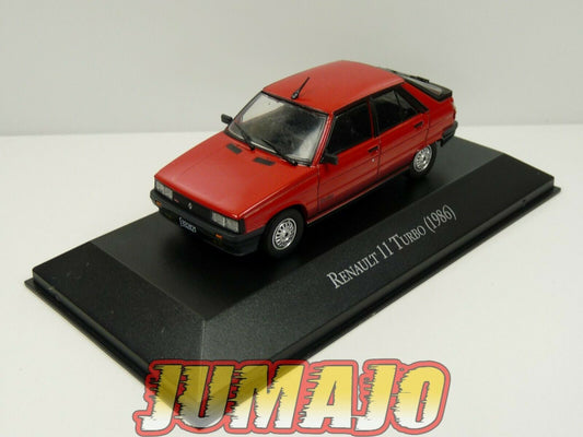 AQV11 Voiture 1/43 SALVAT Autos Inolvidables 80/90 : RENAULT 11 TURBO 1986