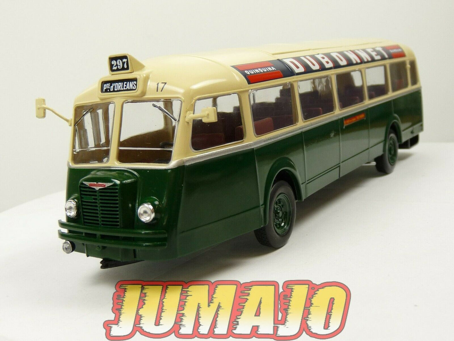 BUS75 Bus 1/43 IXO Hachette CHAUSSON APH-47 RATP France 1947 SANS FOND