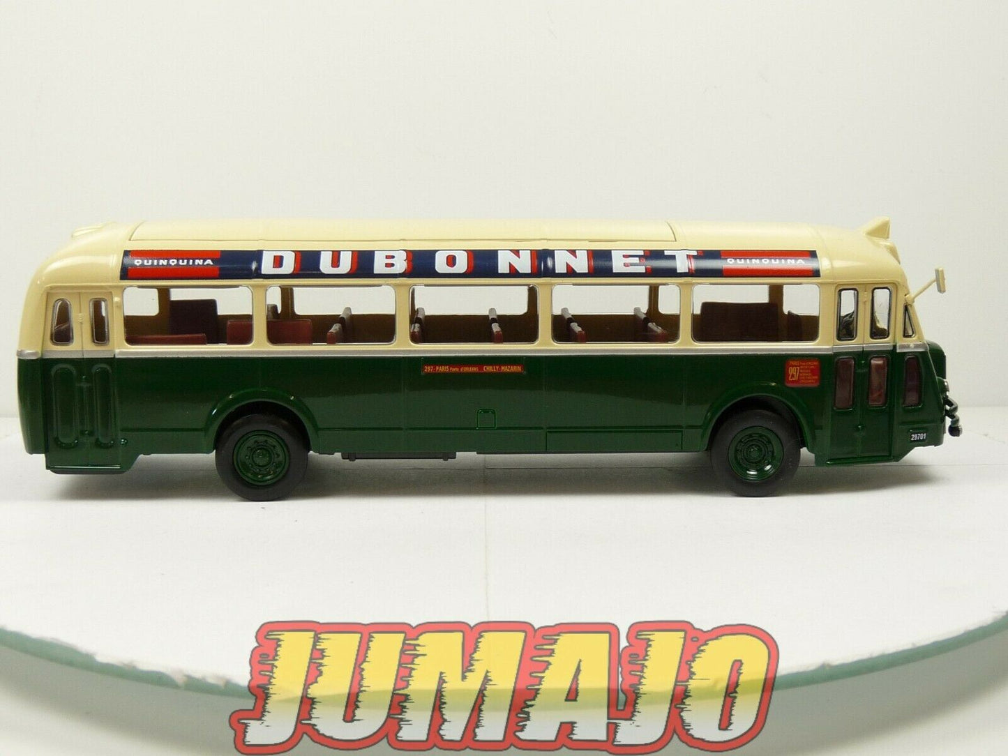 BUS75 Bus 1/43 IXO Hachette CHAUSSON APH-47 RATP France 1947 SANS FOND