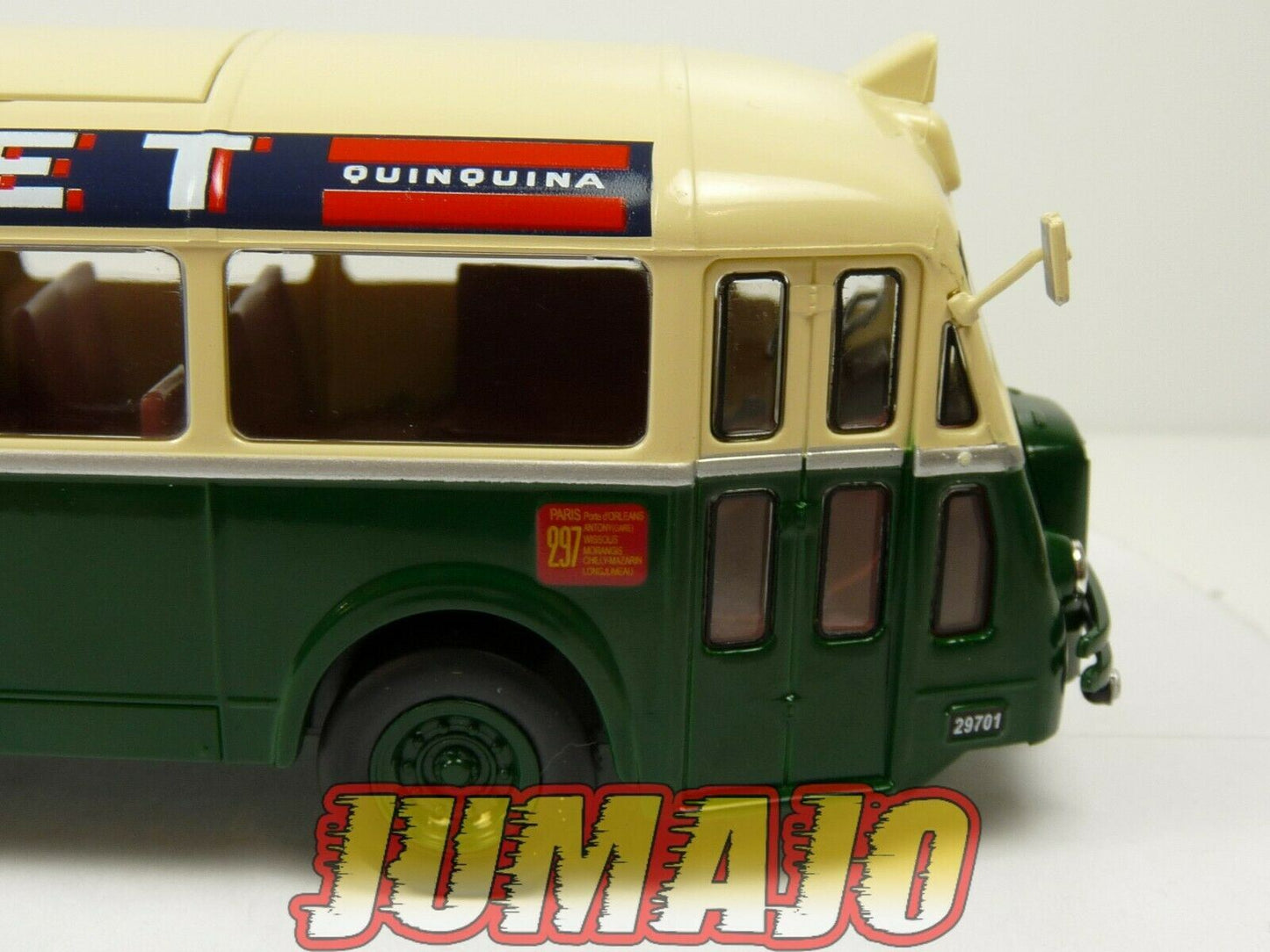 BUS75 Bus 1/43 IXO Hachette CHAUSSON APH-47 RATP France 1947 SANS FOND