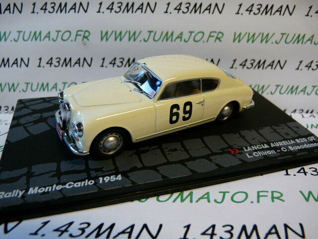 RIT54 voiture 1/43 IXO Altaya Rallye LANCIA Aurelia B20 Gt Monte Carlo 1954