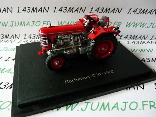 TR103 Tracteur 1/43 universal Hobbies : HÜRLIMANN D70 1962