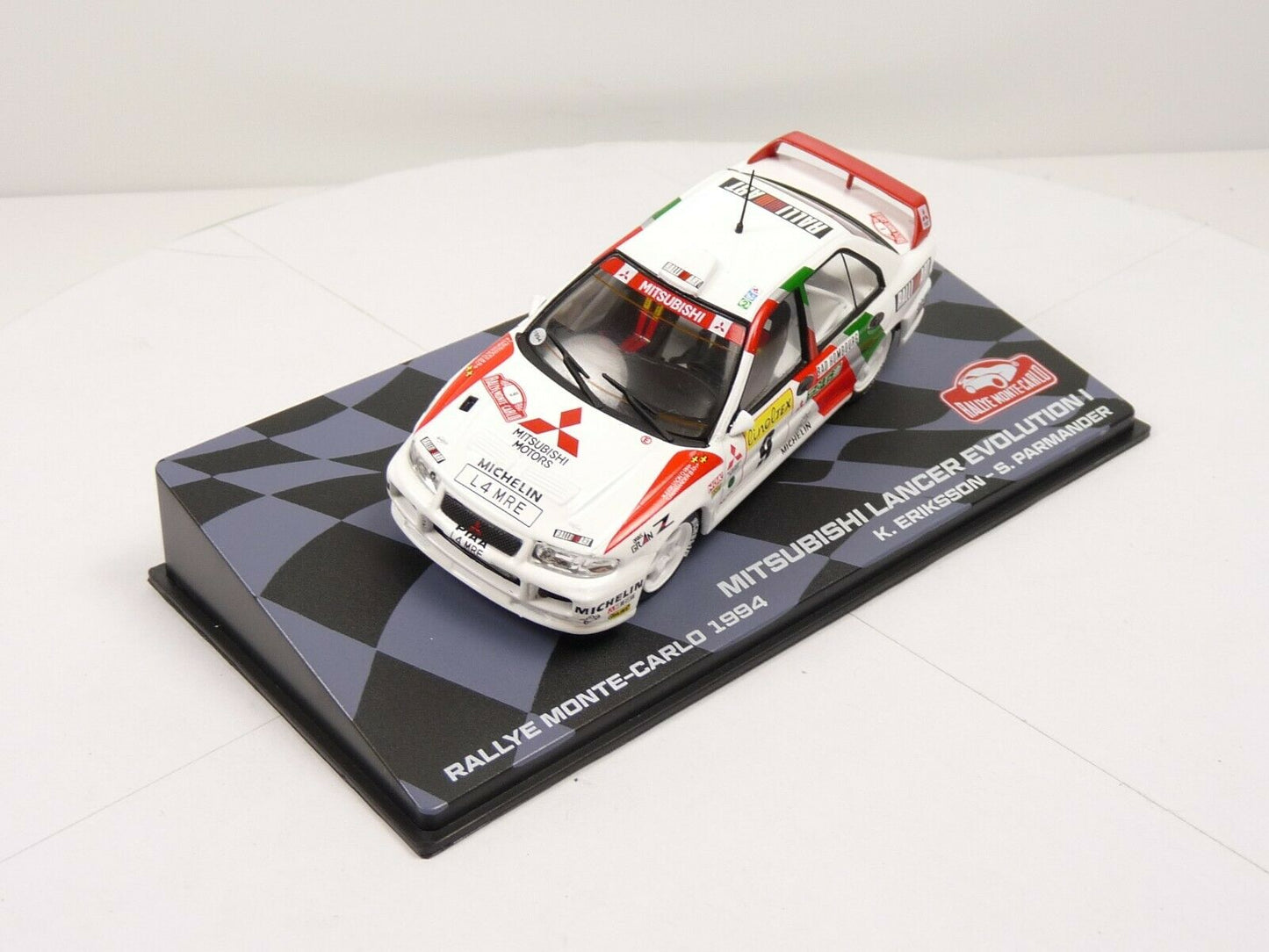 RMIT46 1/43 IXO Rallye Monte Carlo 1994 : MITSUBISHI Lancer EVO I Eriksson