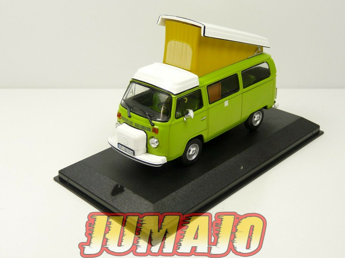 CC11 1/43 camping cars hachette : VOLKSWAGEN Kombi T2 Westfalia Helsinky 1971