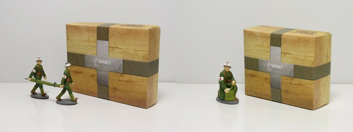 Lot VMF99/98 : 3 soldats 1/43 croix rouge DIREKT militaires