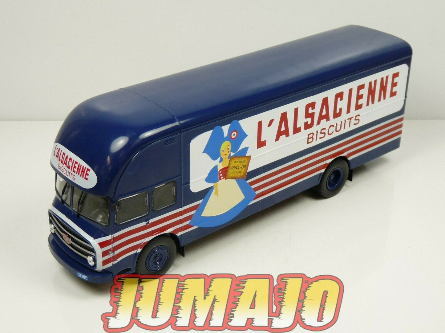 CA202 CAMIONS 1/43 altaya IXO TEST SAVIEM SOMUA JL 19 Biscuits L'Alsacienne 1957