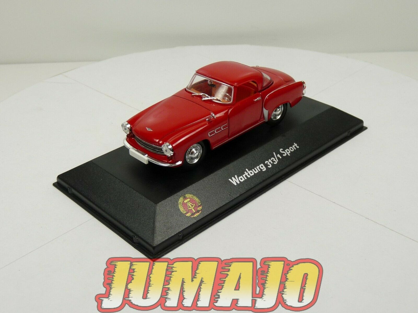 DDR21 voiture RDA 1/43 Wartburg 313/1 Sport