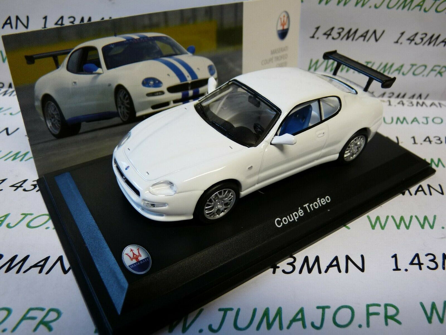 MAS46 voiture 1/43 LEO models MASERATI COUPE TROFEO