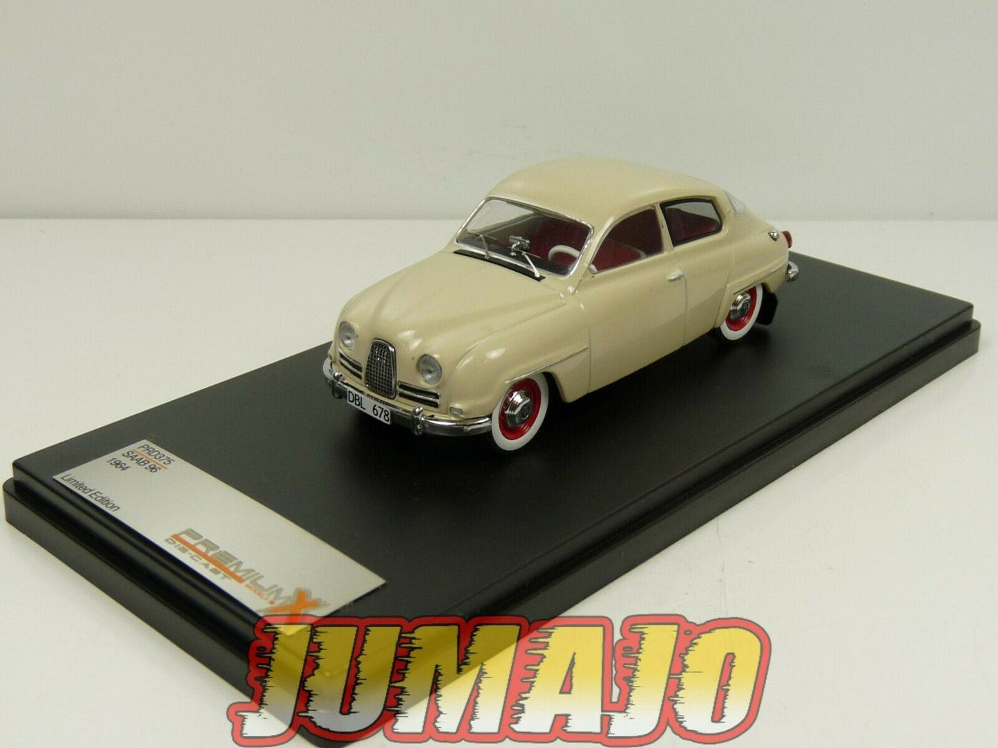 PRX7Z 1/43 IXO PREMIUM X résine PRD375 : SAAB 96 1964 beige