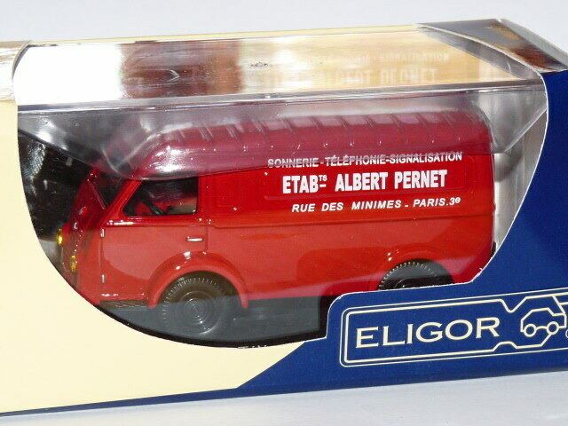 PIT90 voiture 1/43 ELIGOR : RENAULT 1000KG Télécommunication PERNET