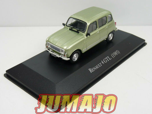 AQV17 Voiture 1/43 SALVAT Inolvidables 80/90 : RENAULT 4 GTL Clan 1985