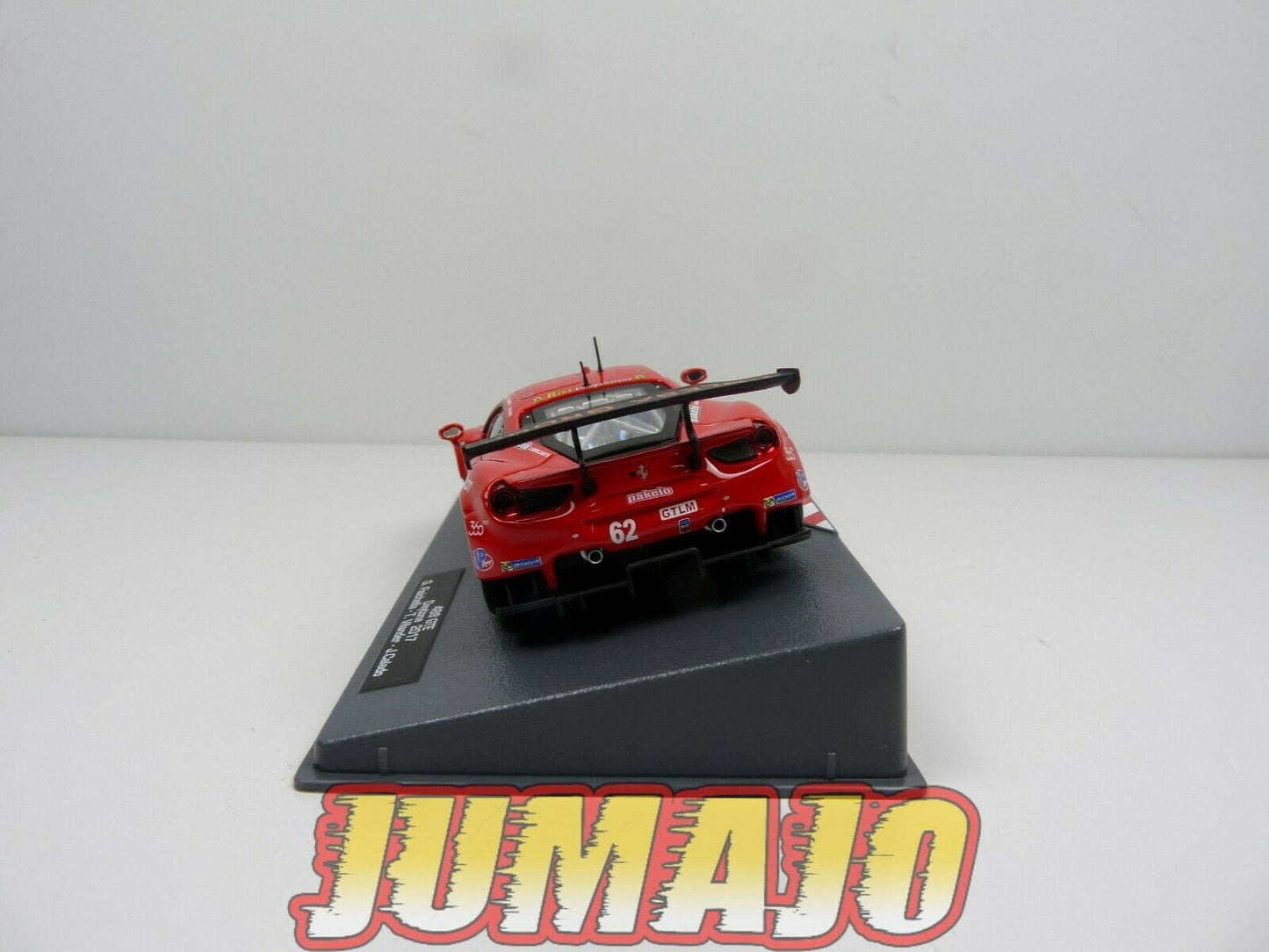 CF1 voiture 1/43 HACHETTES IXO FERRARI sport : Daytona 488 GTE 2017 #62 Calado