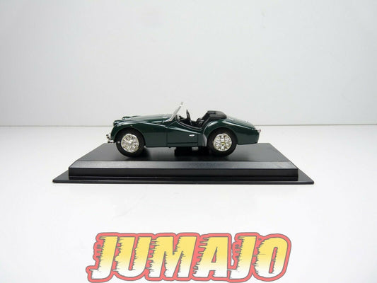 AME2 VOITURE 1/43 AMERCOM : Triumph TR3 Roadster - 1955 Blister abimé