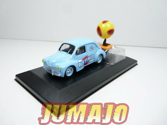 4CV101 Voiture 1/43 Eligor RENAULT 4 CV Berline Commerciale Rustines Type R 2071 1951