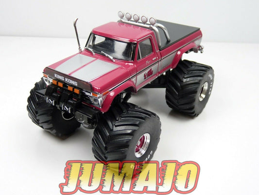 DIV44 voiture 1/43 GREENLIGHT : FORD F 250 1975 Jeff dane's King Kong