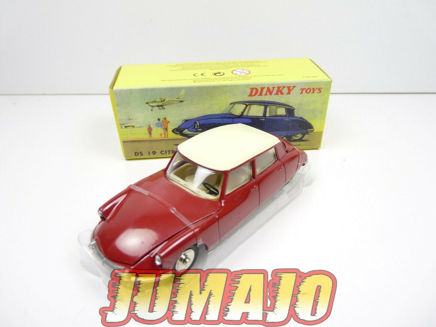 DT18 Voiture 1/43 réédition DINKY TOYS atlas : 530 CITROËN DS 19