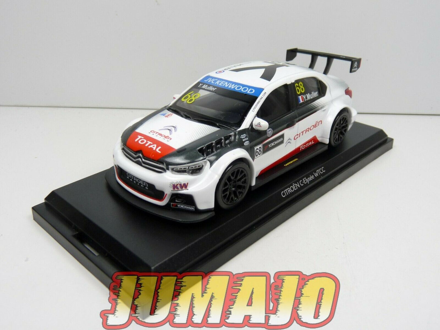 RLY29 VOITURE 1/43 NOREV Rallye : CITROEN C-Elysée WTCC Y Muller