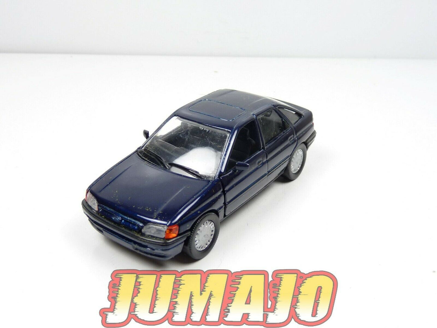 FRD4 voiture 1/43 SCHABAK made in Germany : FORD ESCORT MkIII bleue démontable