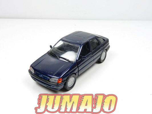 FRD4 voiture 1/43 SCHABAK made in Germany : FORD ESCORT MkIII bleue démontable