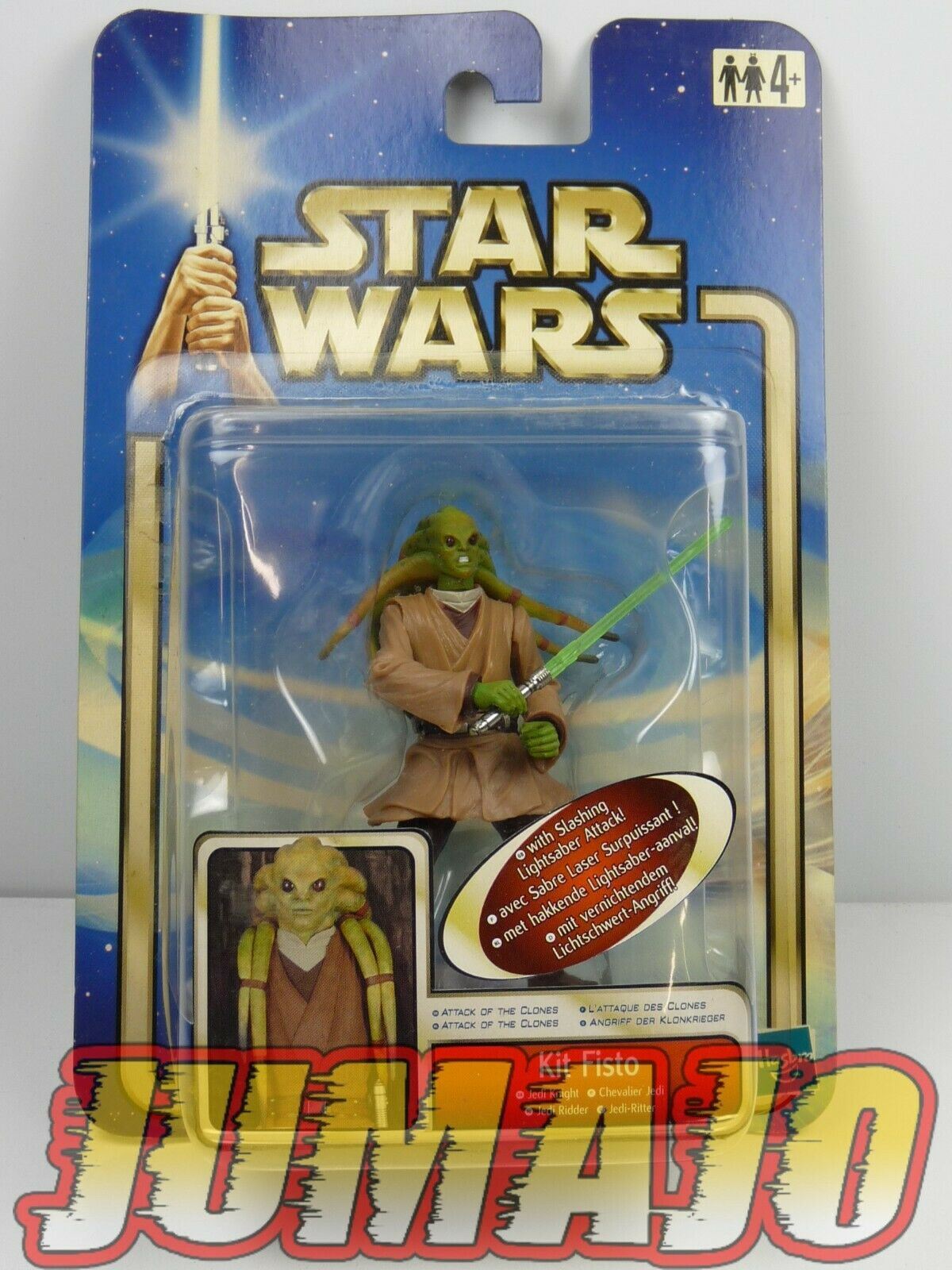 BLI32 figurine STAR WARS AOTC Attack of the clones KIT FISTO
