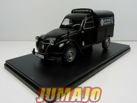 TES5 Voiture 1/24 Hachette Test GENDARMERIE : 2CV AU SR 1953 Secours Routier