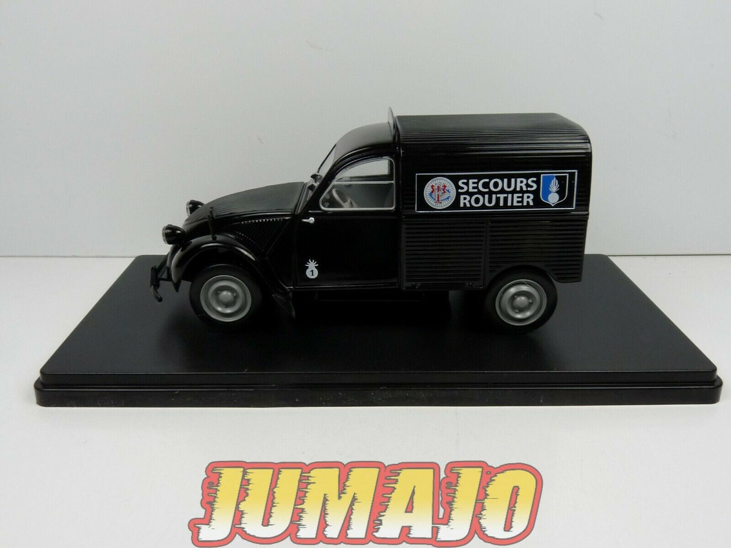 TES5 Voiture 1/24 Hachette Test GENDARMERIE : 2CV AU SR 1953 Secours Routier