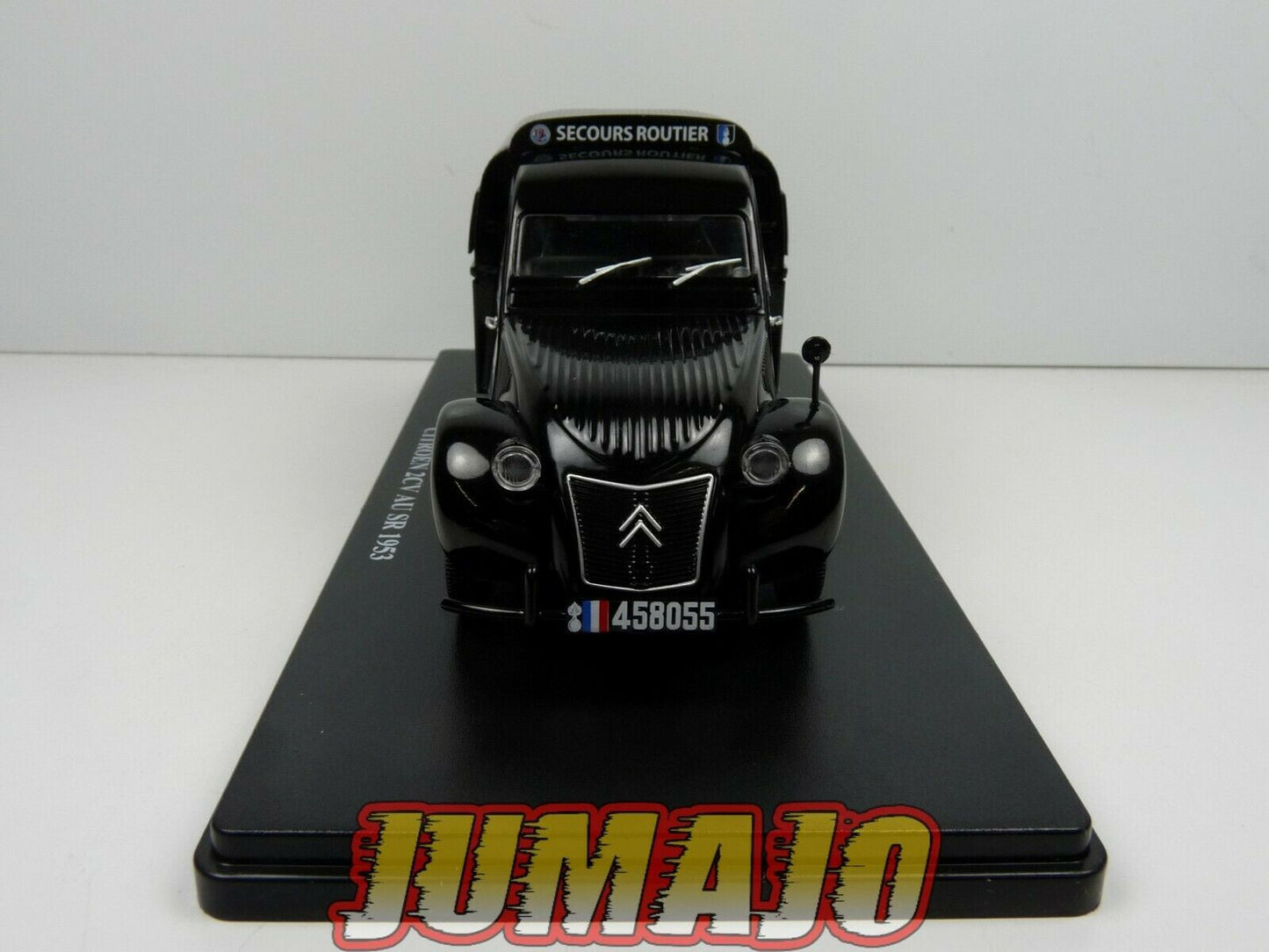 TES5 Voiture 1/24 Hachette Test GENDARMERIE : 2CV AU SR 1953 Secours Routier