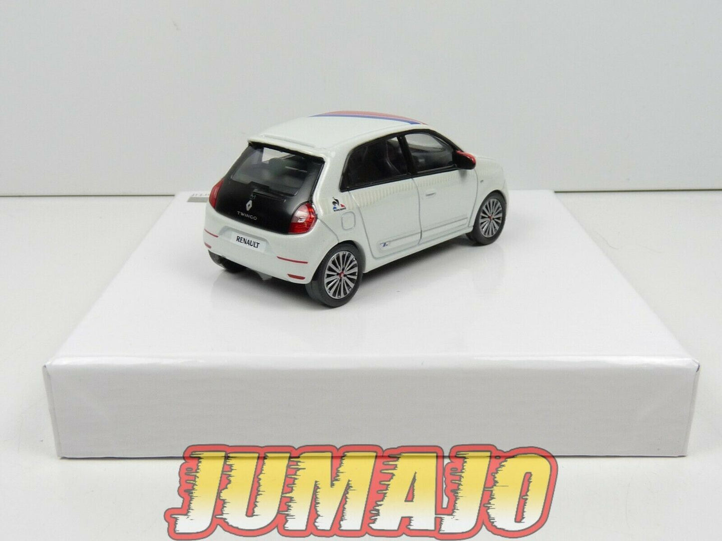 REN2 Voiture 1/43 NOREV : Coffret RENAULT Twingo III le Coq sportif 2019