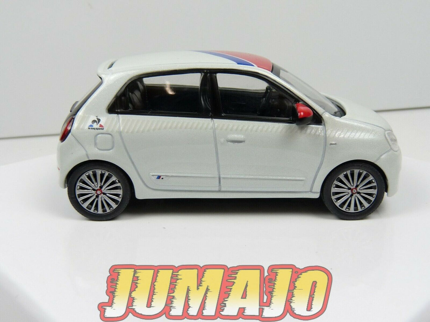 REN2 Voiture 1/43 NOREV : Coffret RENAULT Twingo III le Coq sportif 2019