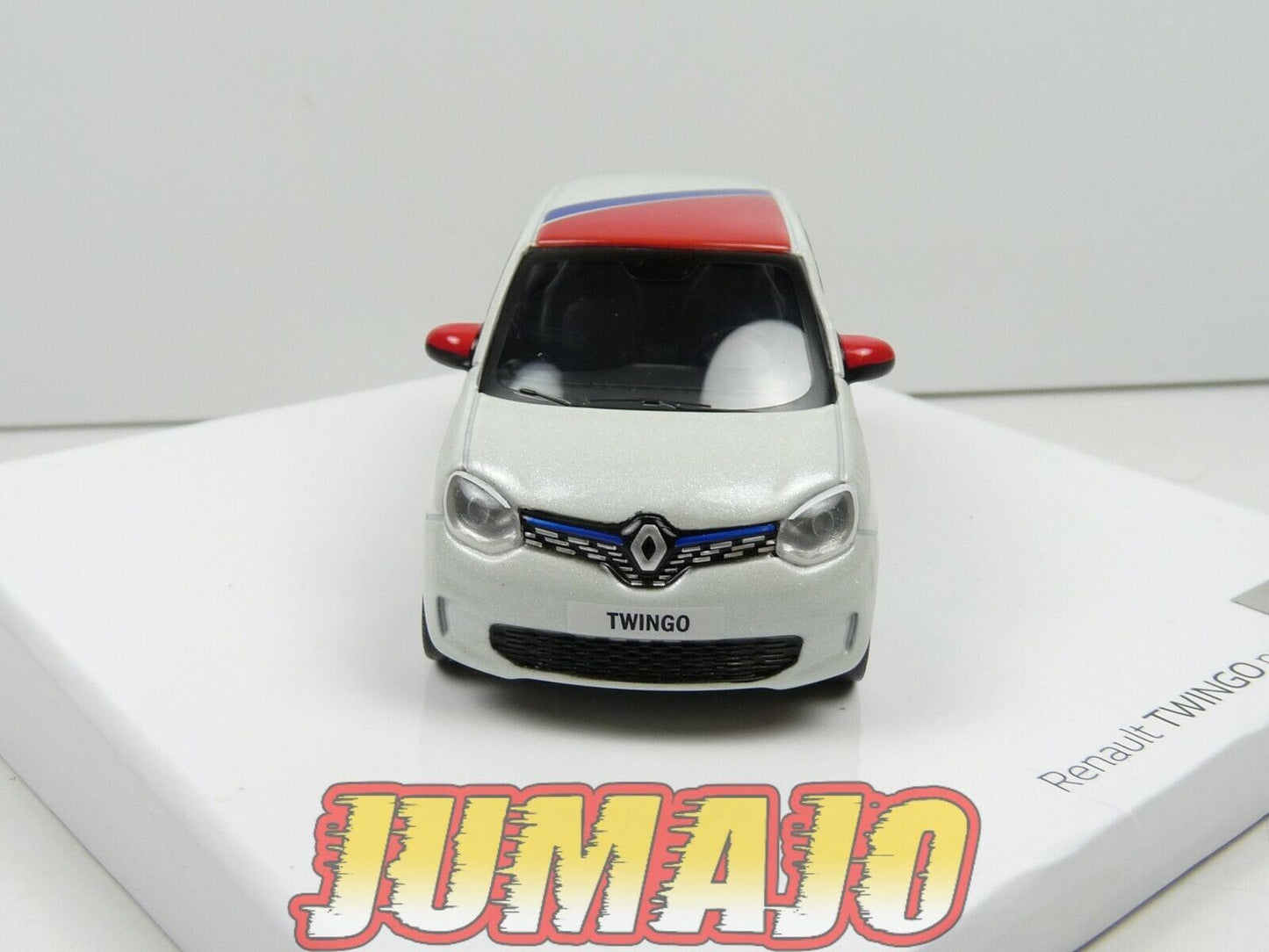 REN2 Voiture 1/43 NOREV : Coffret RENAULT Twingo III le Coq sportif 2019