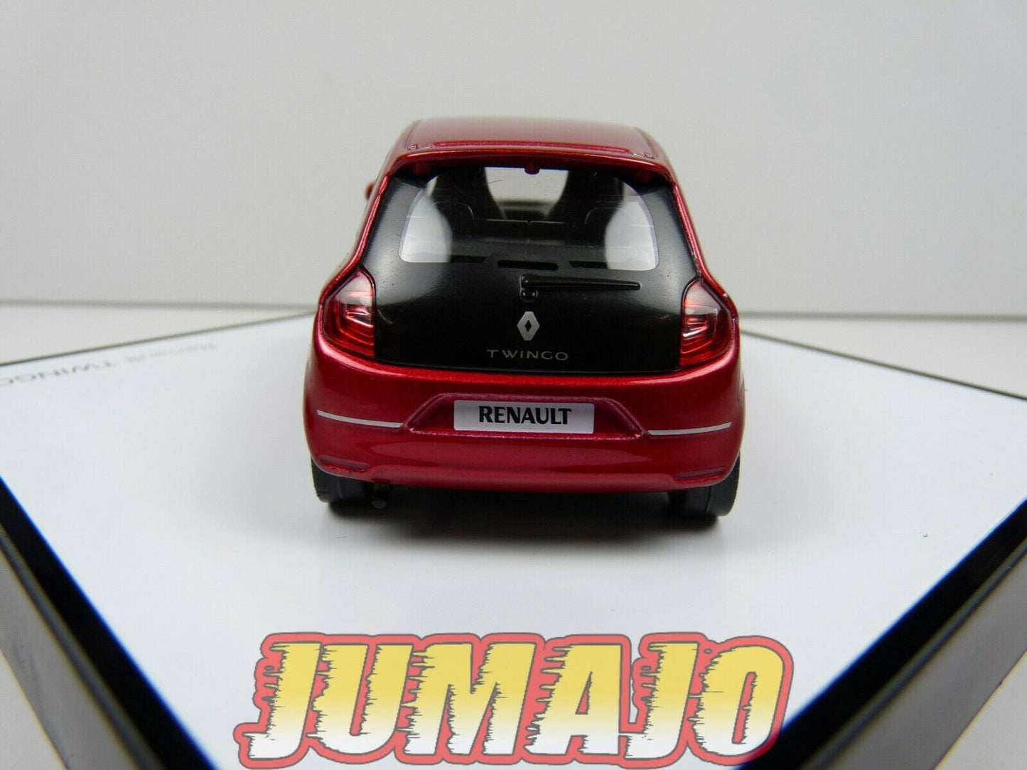REN7 VOITURE 1/43 NOREV dealer pack : RENAULT TWINGO III rouge flamme 2014