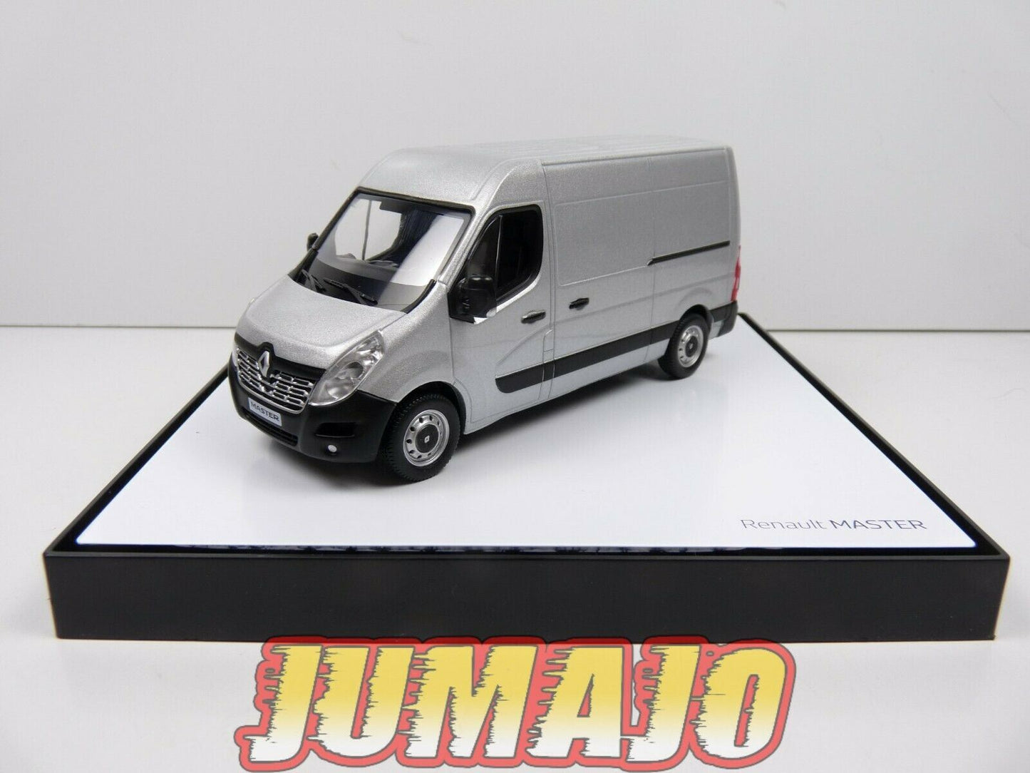 REN10 VOITURE 1/43 NOREV dealer pack : RENAULT Master III L2H2 2015 tôlé gris
