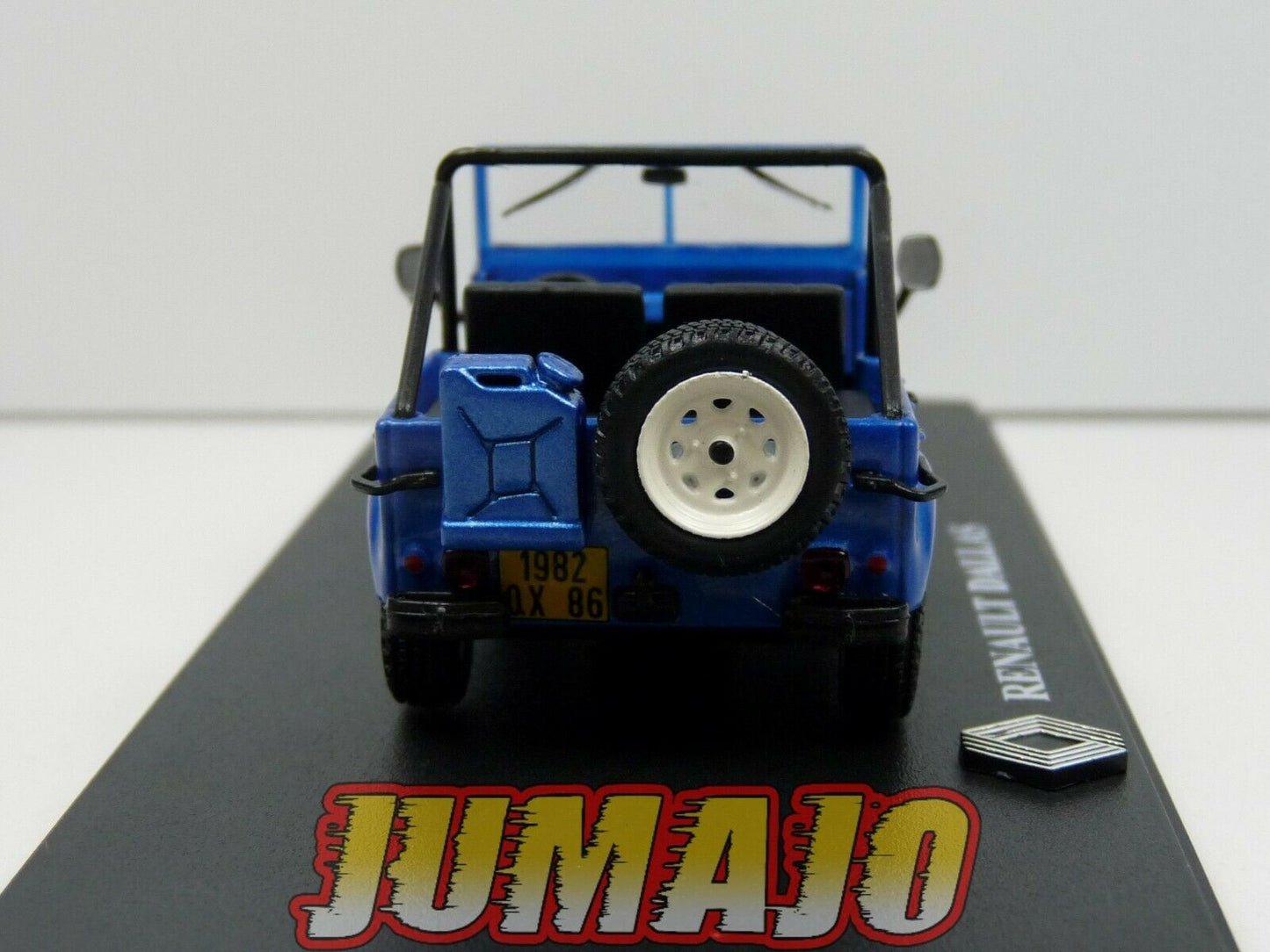 R4L32 Passion RENAULT 4 L 1/43 : Dallas décapoté bleue 1981