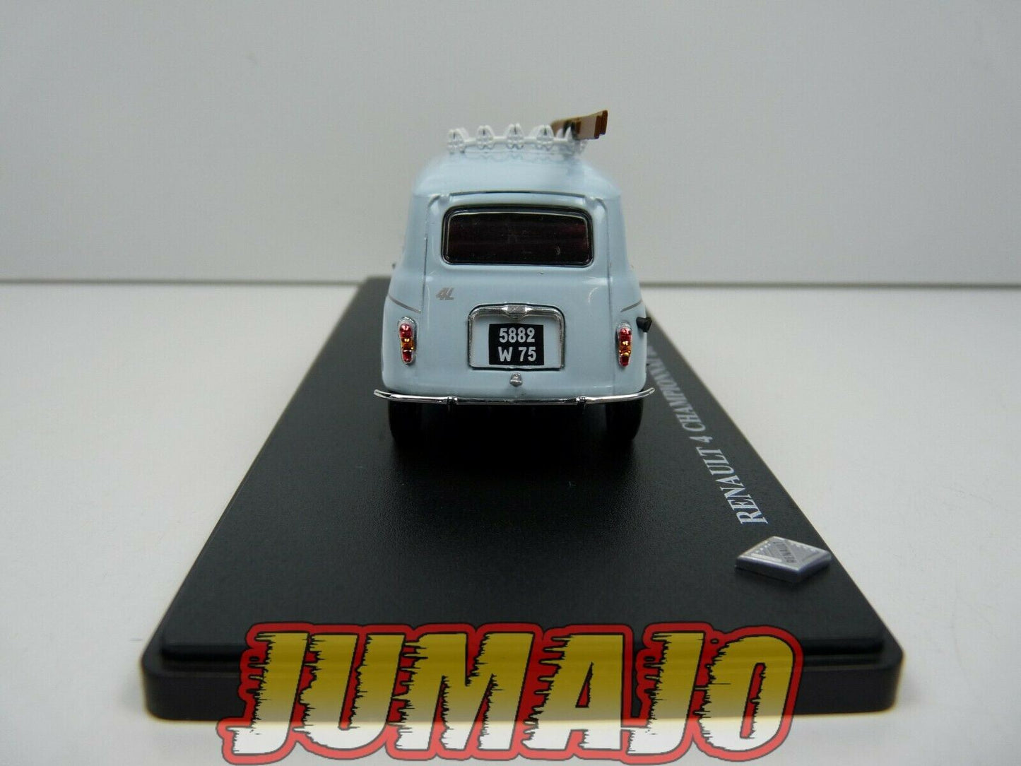 R4L23 Passion RENAULT 4 L 1/43 : 4L championnat du monde Ski Alpin 1962