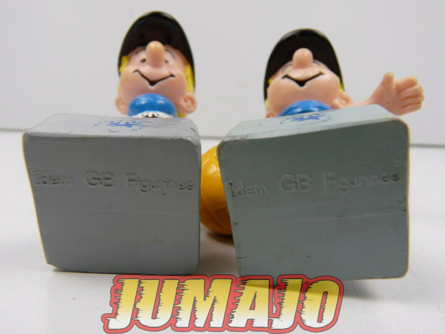 FIG10b 2 figurines PVC GB BENOIT BRISEFER Judo + Basket muco sportivo