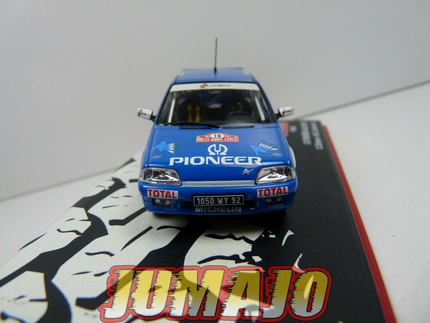 RMC122 Voiture 1/43 IXO Altaya Rallye Monte-Carlo CITROEN AX GTI 1993 #19 C.Driano