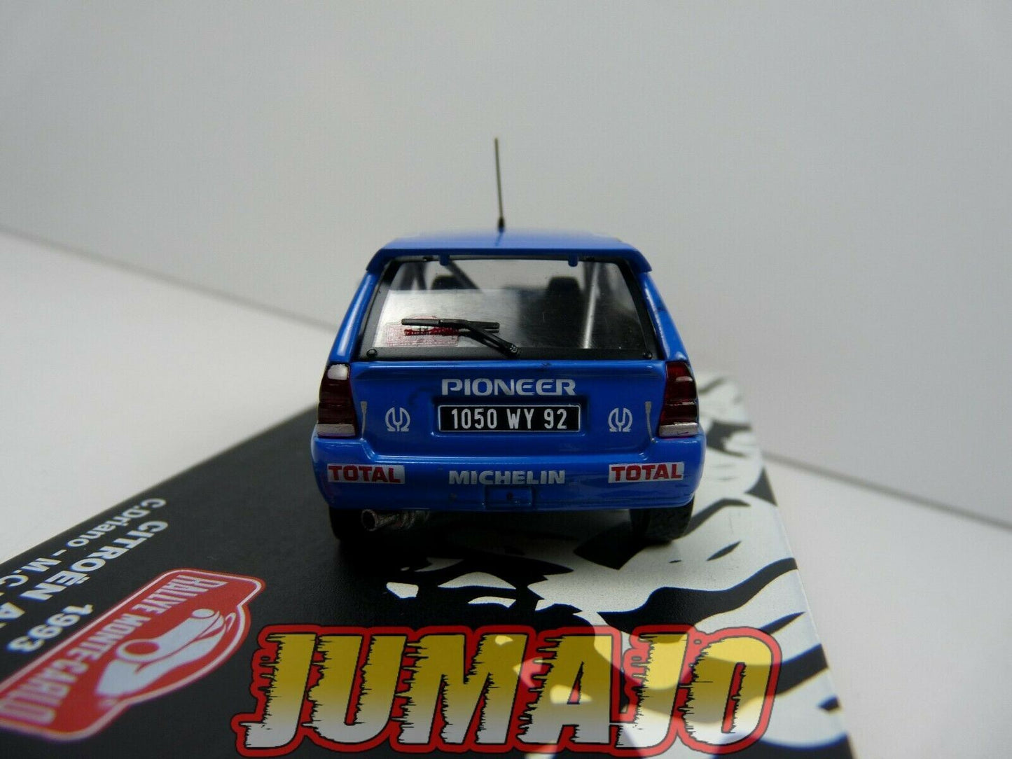 RMC122 Voiture 1/43 IXO Altaya Rallye Monte-Carlo CITROEN AX GTI 1993 #19 C.Driano