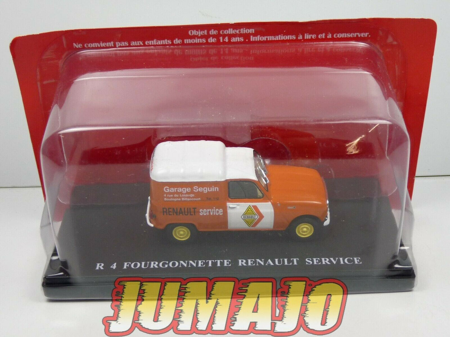Diorama 1/43 SAVIEM SG4 Plateau + Renault FUEGO GTA Max R 4 Fourgonnette Service