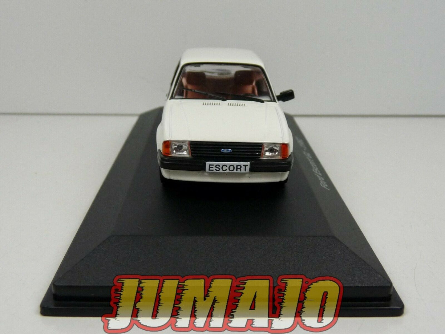 HAC25 1/43 NOREV Hachettes GRECE : FORD ESCORT GL 1982 blanche