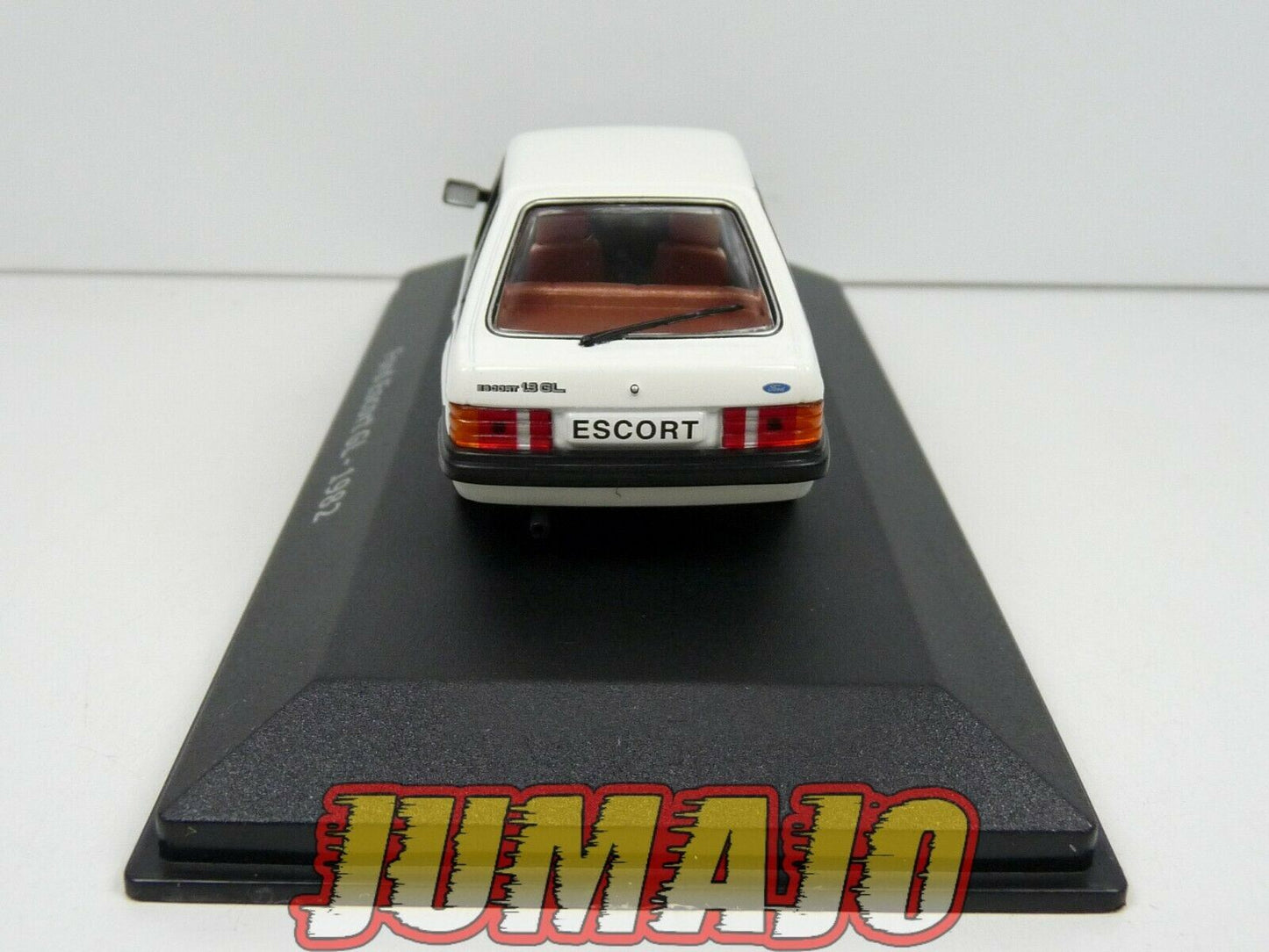 HAC25 1/43 NOREV Hachettes GRECE : FORD ESCORT GL 1982 blanche