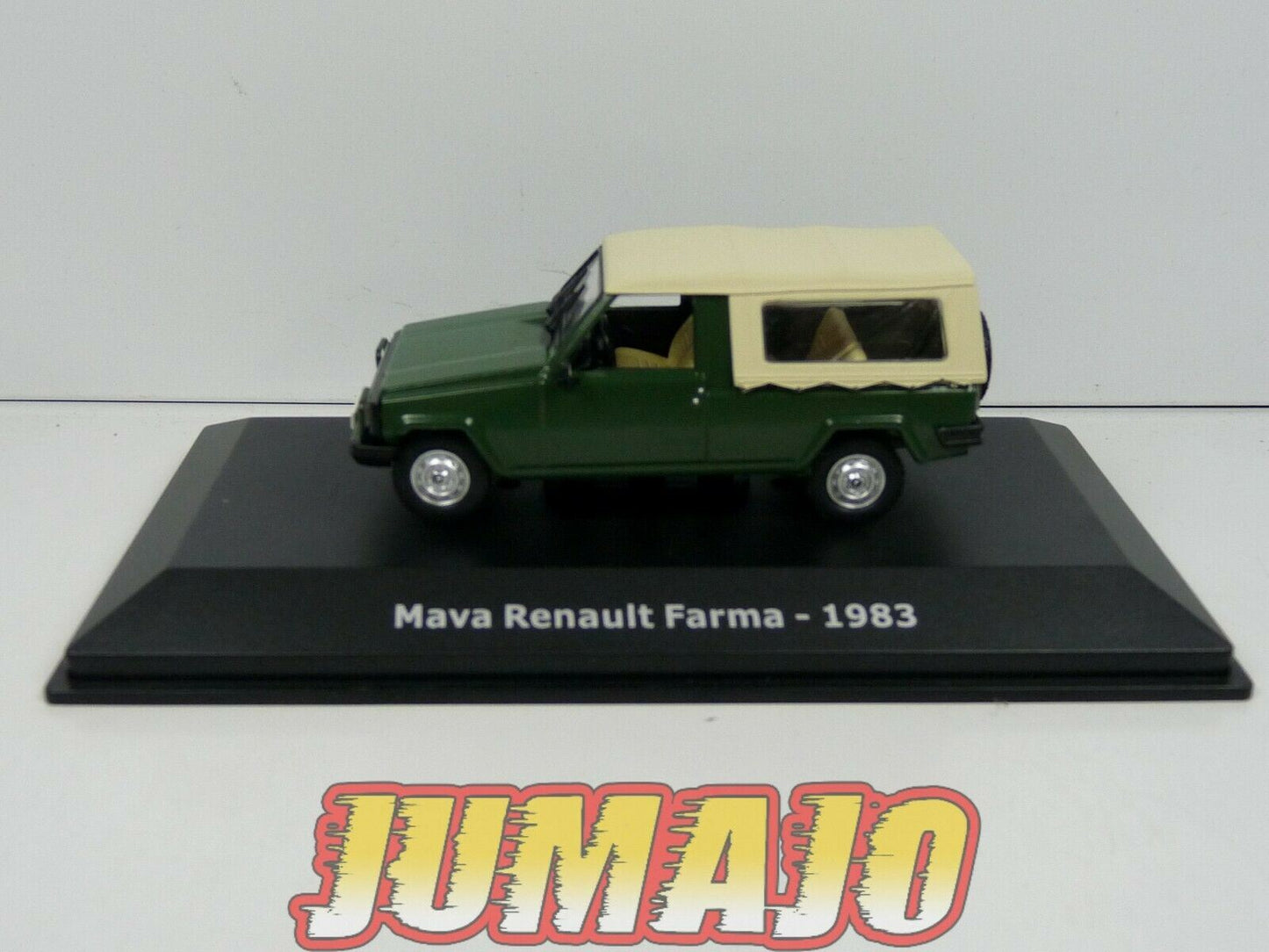 HAC22 1/43 NOREV Hachettes GRECE :  MAVA RENAULT  FARMA 1983 verte