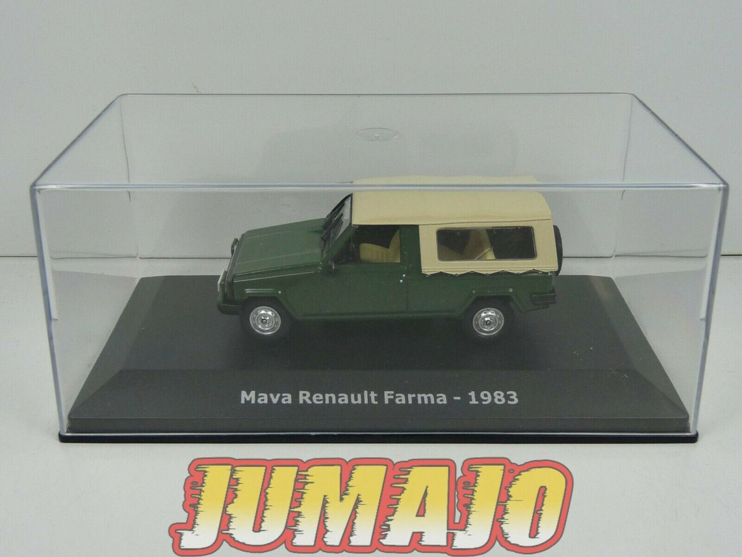 HAC22 1/43 NOREV Hachettes GRECE :  MAVA RENAULT  FARMA 1983 verte