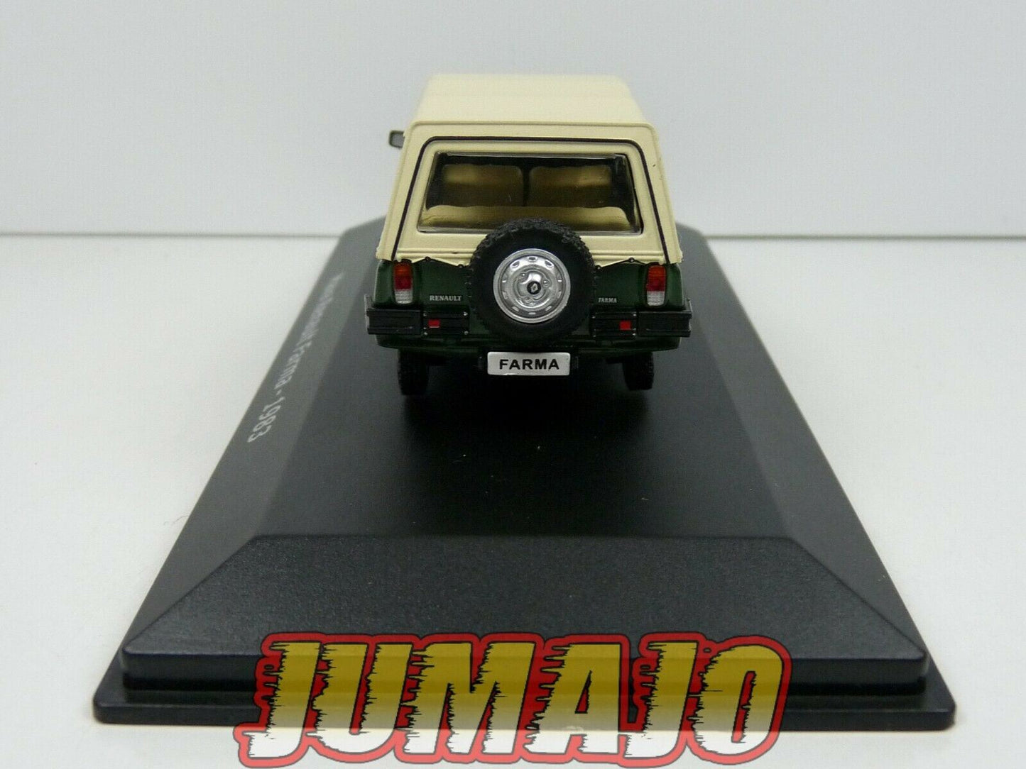 HAC22 1/43 NOREV Hachettes GRECE :  MAVA RENAULT  FARMA 1983 verte