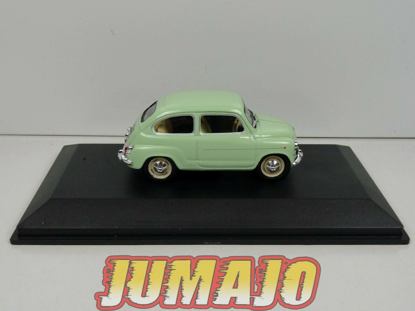 HAC8 1/43 NOREV Hachettes GRECE : FIAT 600 1959 verte