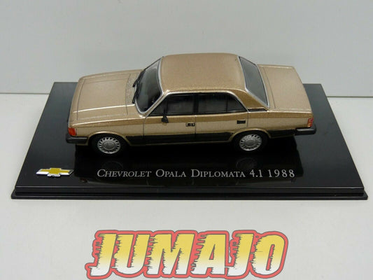 CVT65 voiture 1/43 IXO Salvat BRESIL CHEVROLET : OPALA DIPLOMATA 4.1 1988
