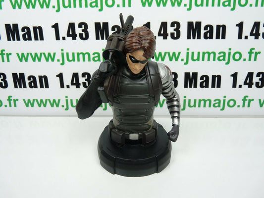 MAR23 Figurine MARVEL BUSTE en résine 9 à 14 cm : Soldat de l'hiver Winter Soldier