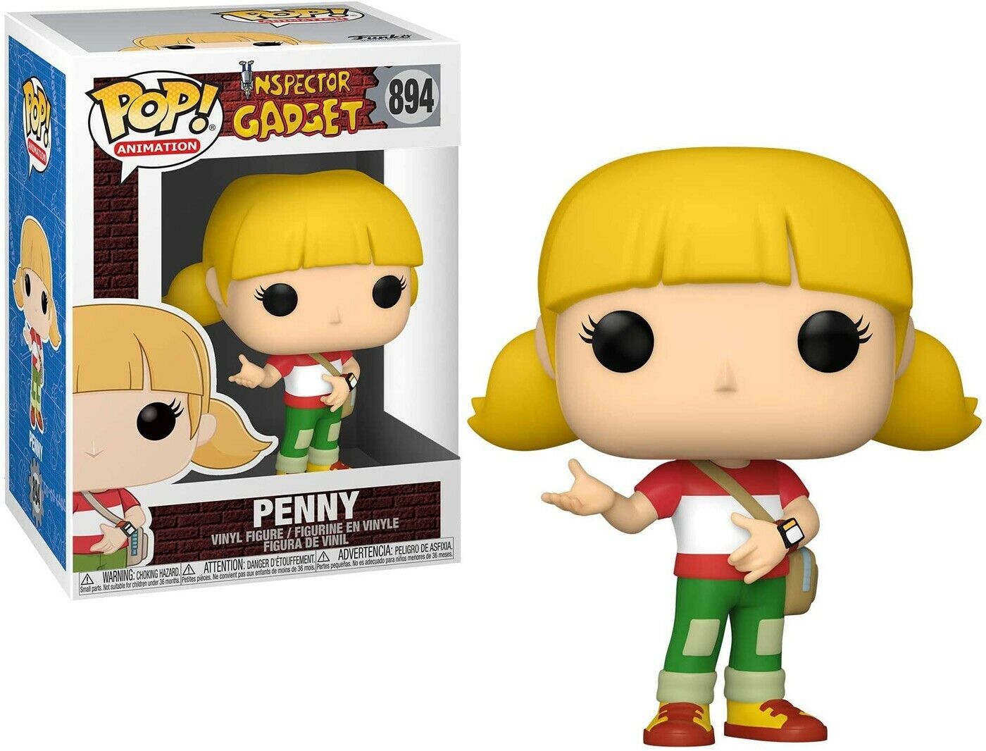 POP128 Figurine Vinyl FUNKO POP Inspector Gadget : Penny #894