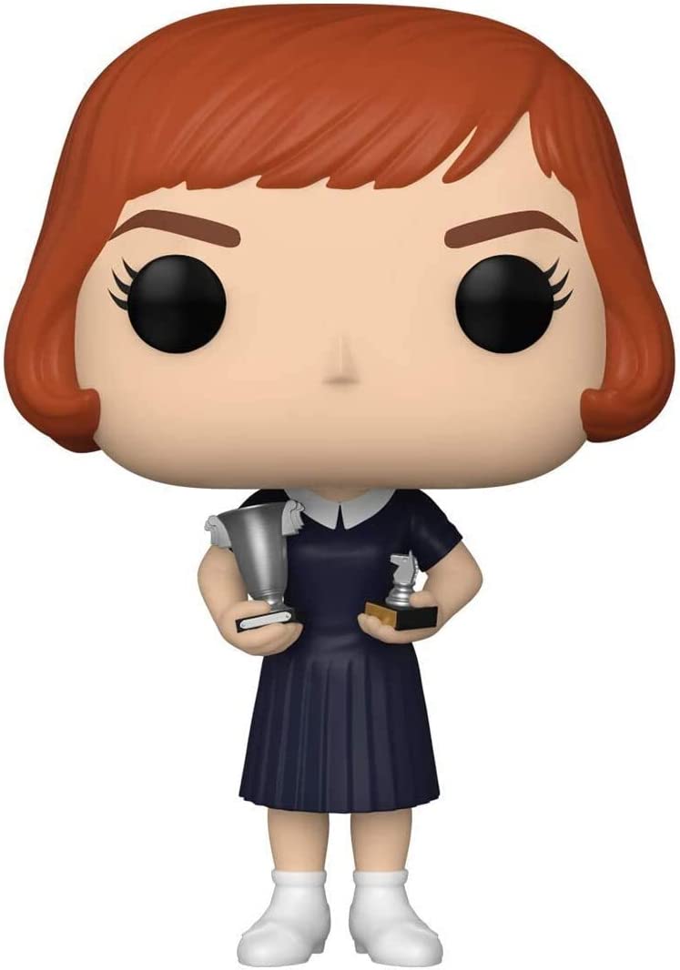 POP121 Figurine Vinyl FUNKO POP The Queen's Gambit : Beth Harmon with Trophies #1121