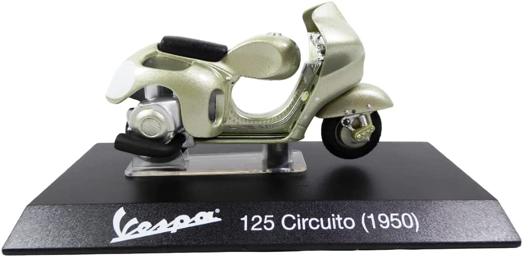 Lot 2 MOTO VESPA ITALIE Fassi Toys 1/18 : Vespa 125 Circuito + Montlhéry